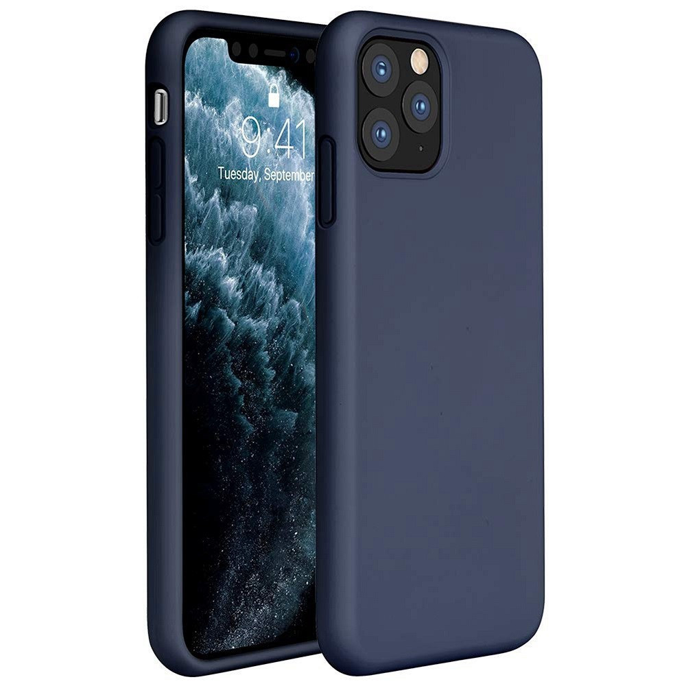Xiaomi 15 Ultra, Szilikon tok, Wooze Liquid Silica Gel, sötétkék (TS12531)-0