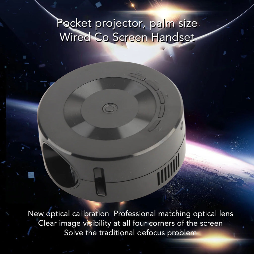 Mini LED Projector Multifunction TFT LCD Phone Same Screen Function Home Theater Movie Projector
