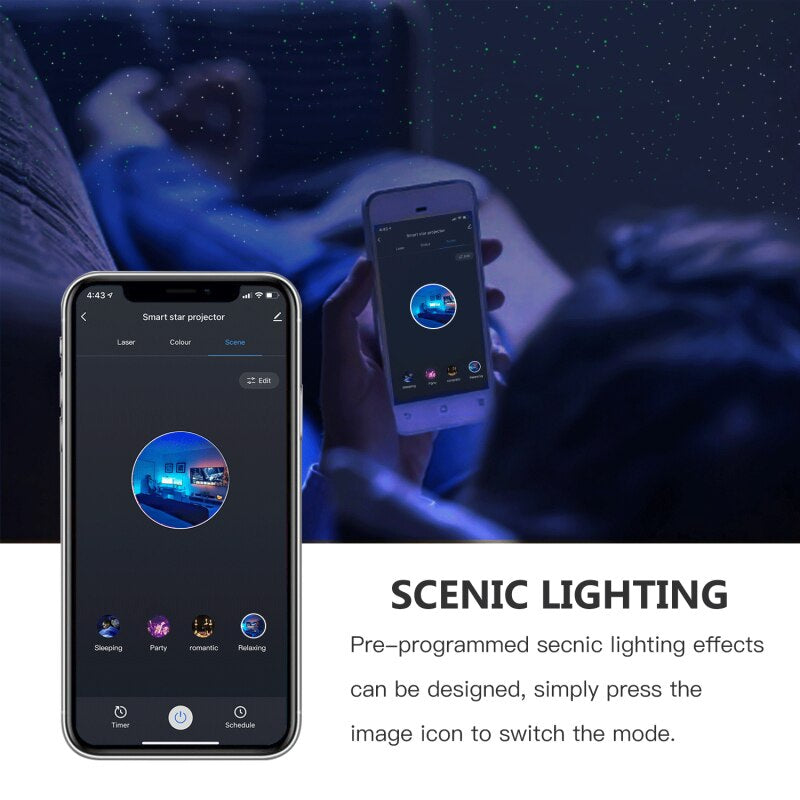 New Creative Gift Starry Sky Projector Lamp