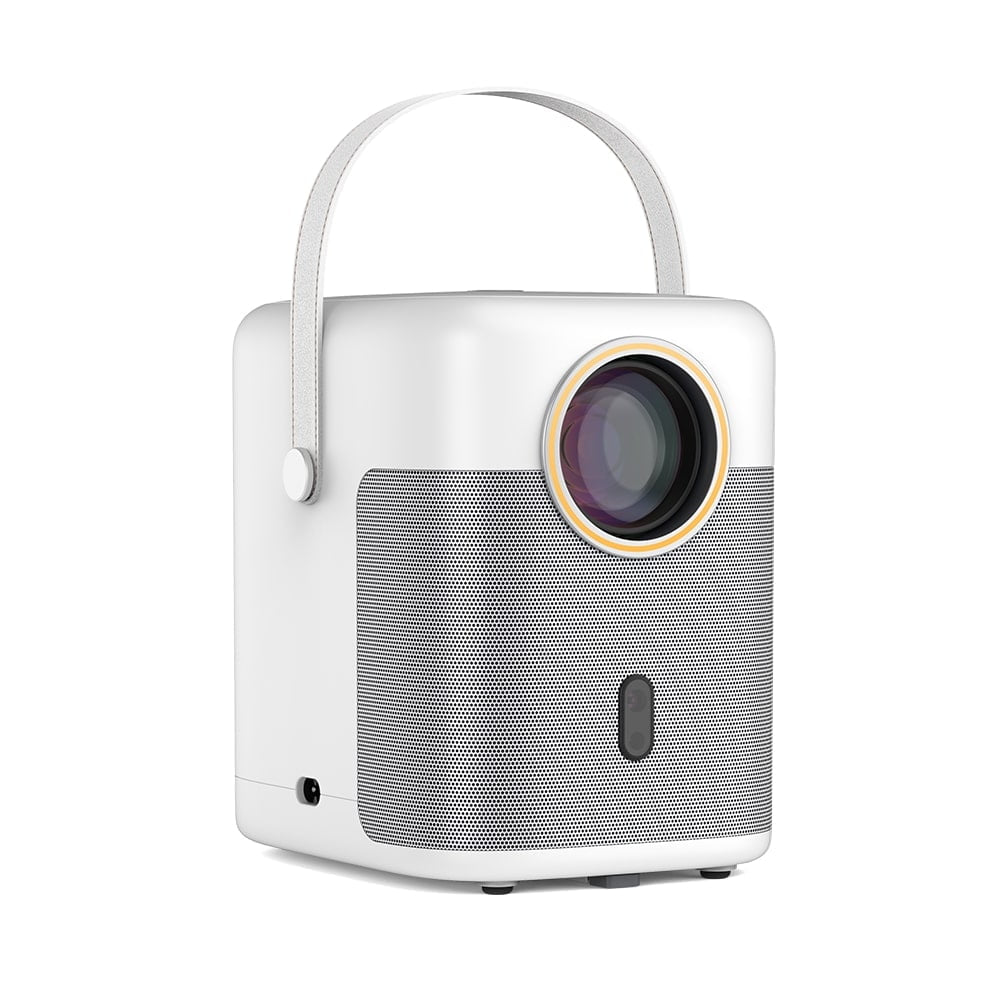 -Performance H300W Native 1080P Portable Smart Projector, 5G Wifi and Bluetooth Outdoor Movie Projector, Wireless Mirroring, Auto Keystone